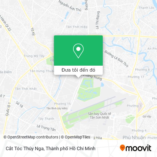 Bản đồ Cắt Tóc Thúy Nga