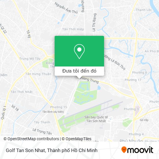 Bản đồ Golf Tan Son Nhat