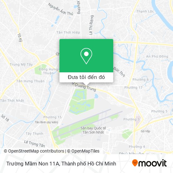 Bản đồ Trường Mầm Non 11A