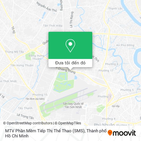 Bản đồ MTV Phần Mềm Tiếp Thị Thể Thao (SMS)