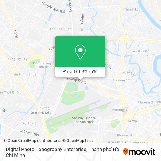 Bản đồ Digital Photo Topography Enterprise