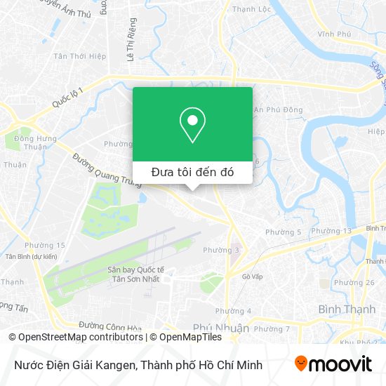 Bản đồ Nước Điện Giải Kangen