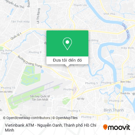 Bản đồ Vietinbank ATM - Nguyễn Oanh