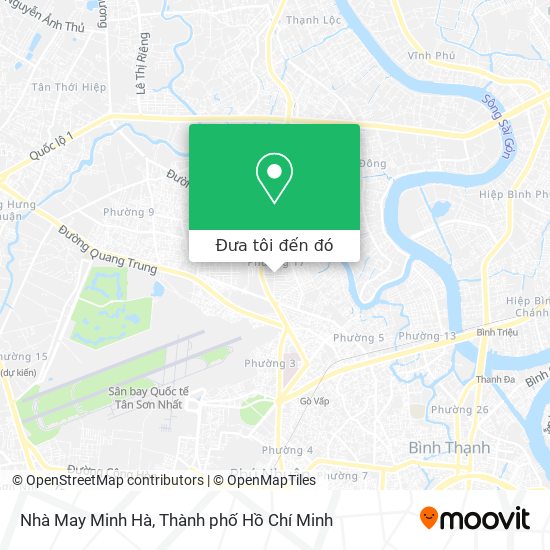 Bản đồ Nhà May Minh Hà