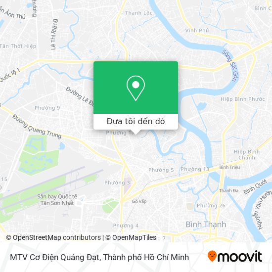 Bản đồ MTV Cơ Điện Quảng Đạt