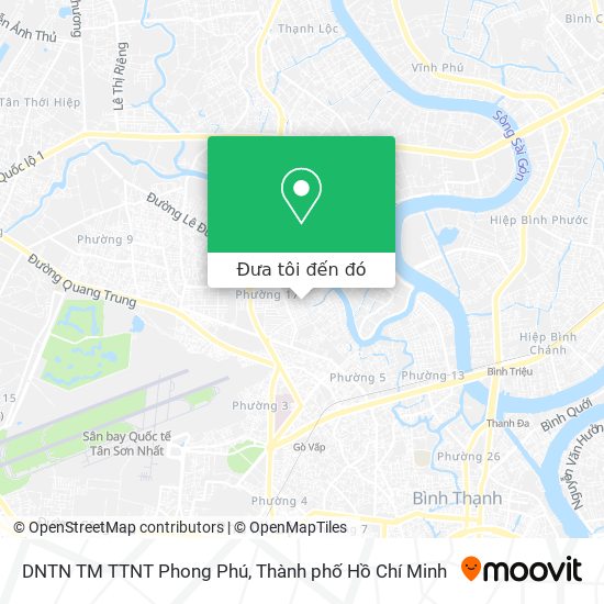 Bản đồ DNTN TM TTNT Phong Phú