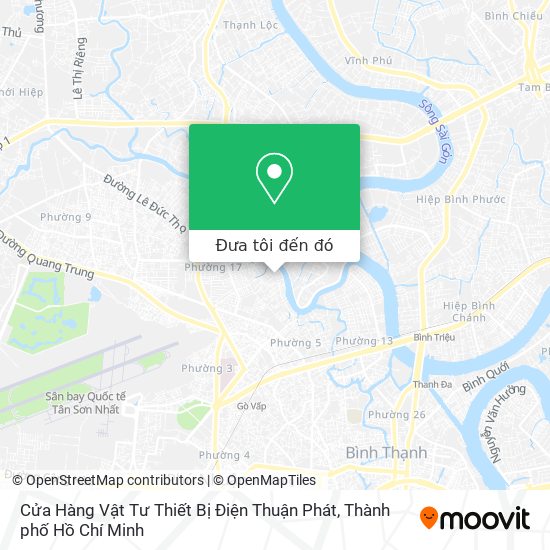 Bản đồ Cửa Hàng Vật Tư Thiết Bị Điện Thuận Phát