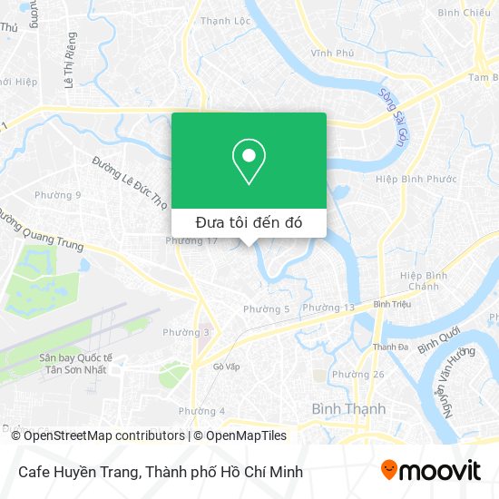 Bản đồ Cafe Huyền Trang