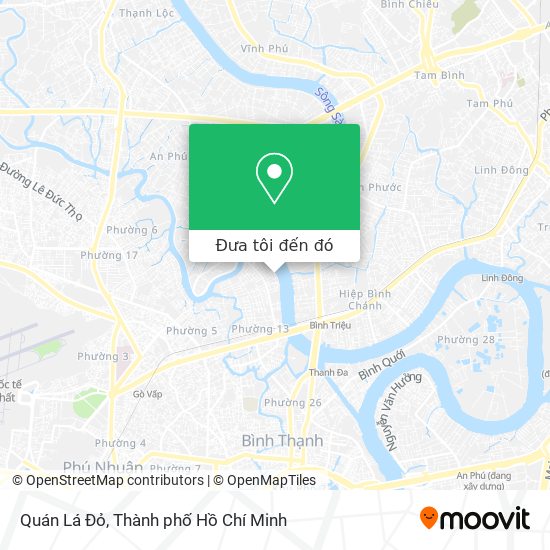 Bản đồ Quán Lá Đỏ
