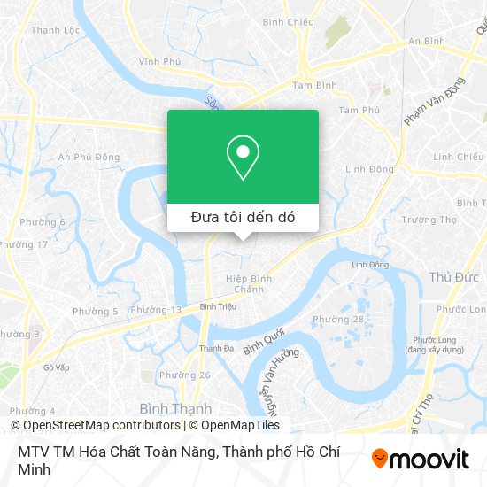 Bản đồ MTV TM Hóa Chất Toàn Năng