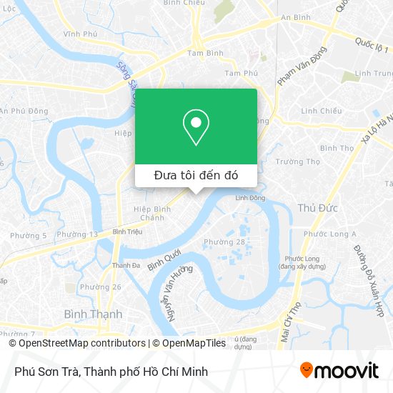 Bản đồ Phú Sơn Trà