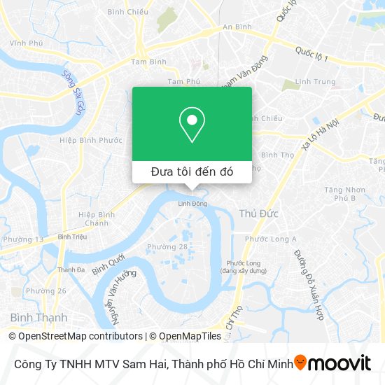 Bản đồ Công Ty TNHH MTV Sam Hai