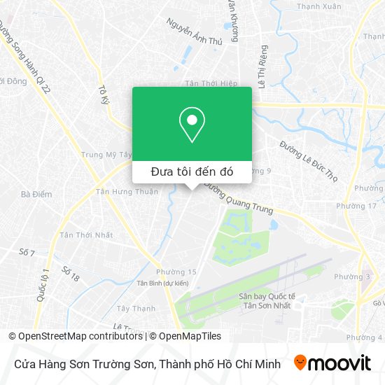 Bản đồ Cửa Hàng Sơn Trường Sơn