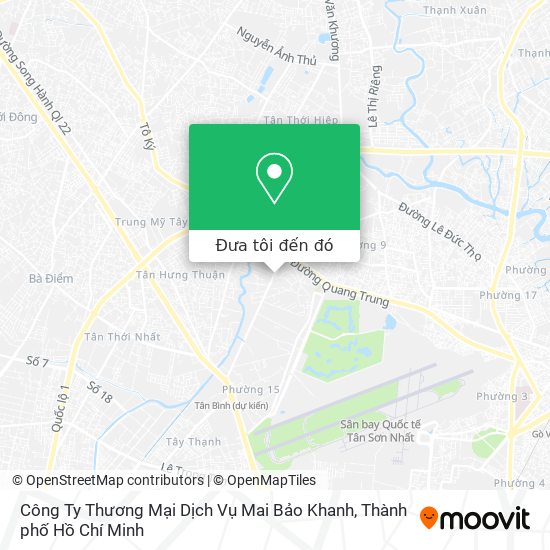 Bản đồ Công Ty Thương Mại Dịch Vụ Mai Bảo Khanh