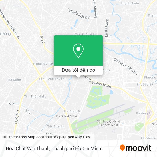 Bản đồ Hóa Chất Vạn Thành