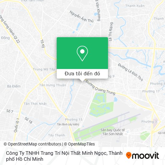 Bản đồ Công Ty TNHH Trang Trí Nội Thất Minh Ngọc