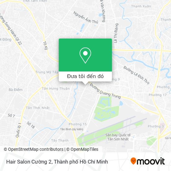 Bản đồ Hair Salon Cường 2