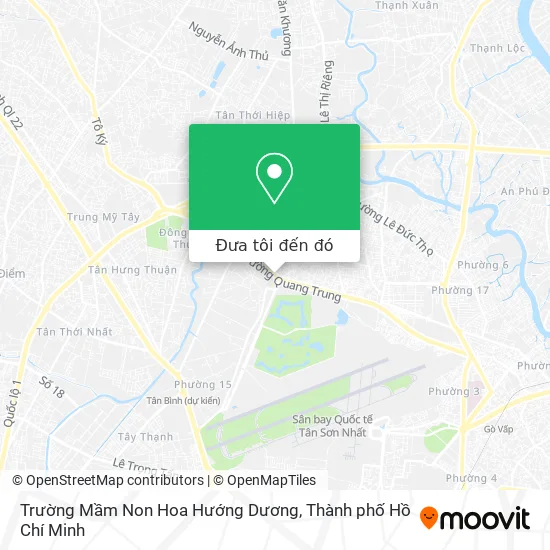 Bản đồ Trường Mầm Non Hoa Hướng Dương