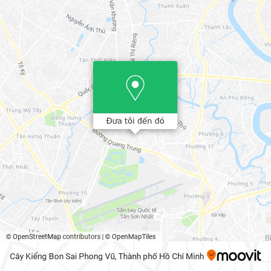 Bản đồ Cây Kiểng Bon Sai Phong Vũ