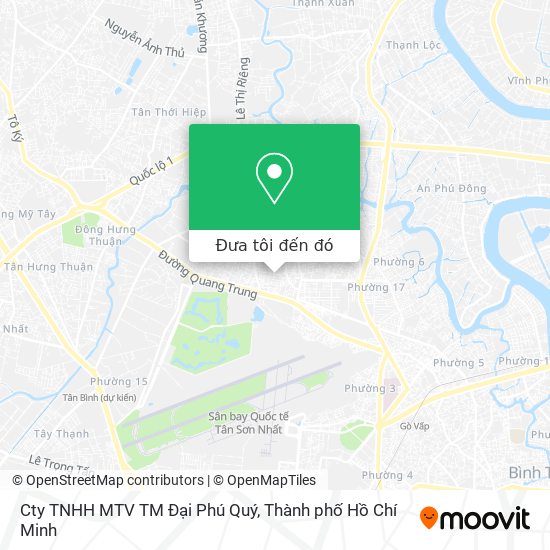 Bản đồ Cty TNHH MTV TM Đại Phú Quý