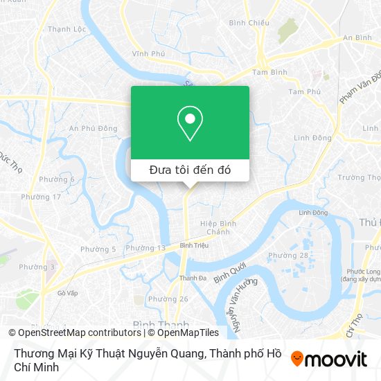 Bản đồ Thương Mại Kỹ Thuật Nguyễn Quang