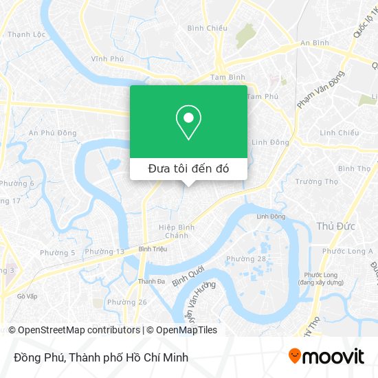 Bản đồ Đồng Phú