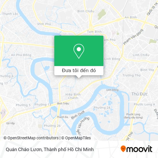 Bản đồ Quán Cháo Lươn
