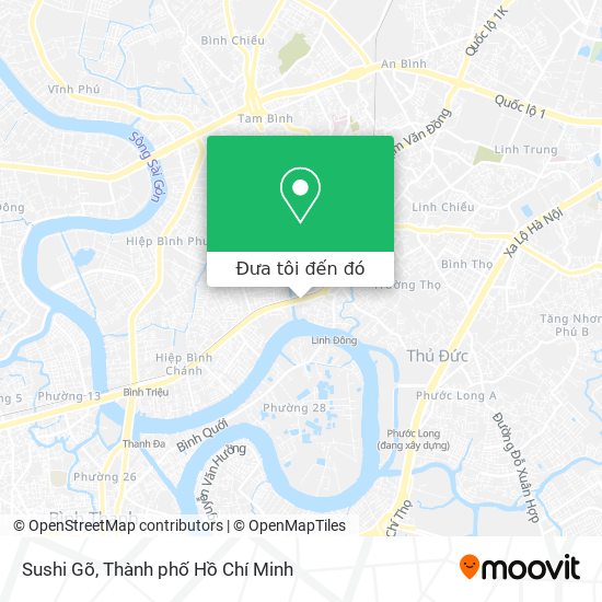 Bản đồ Sushi Gõ