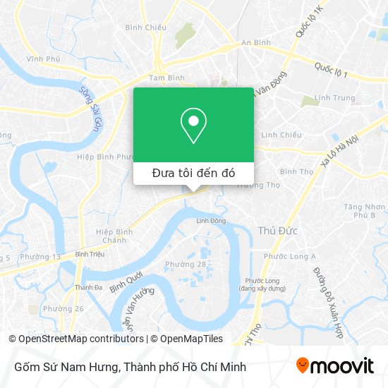 Bản đồ Gốm Sứ Nam Hưng