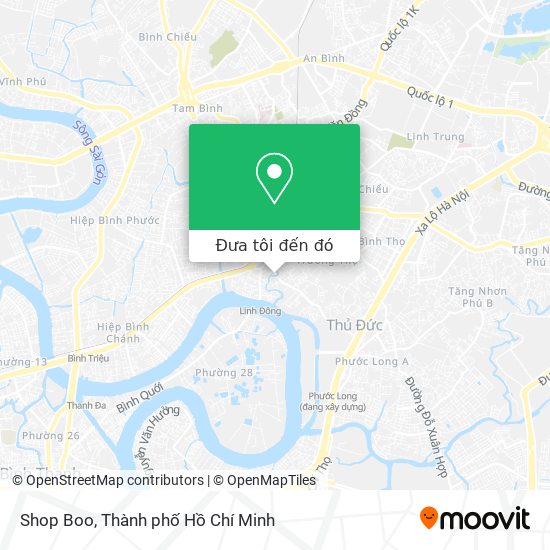 Bản đồ Shop Boo