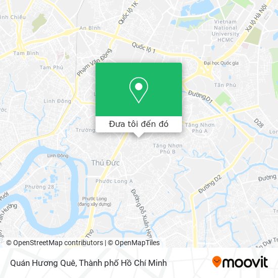 Bản đồ Quán Hương Quê