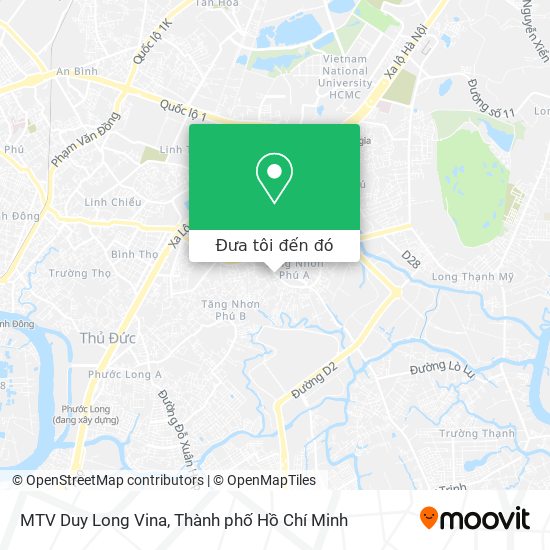 Bản đồ MTV Duy Long Vina