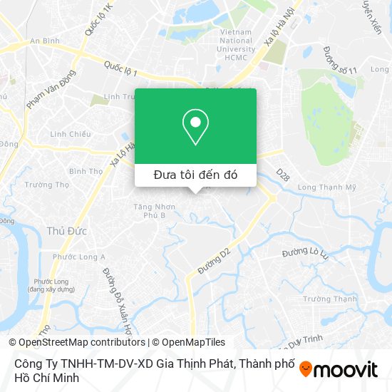 Bản đồ Công Ty TNHH-TM-DV-XD Gia Thịnh Phát