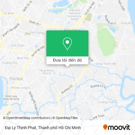 Bản đồ Đại Lý Thịnh Phát