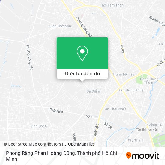 Bản đồ Phòng Răng Phan Hoàng Dũng