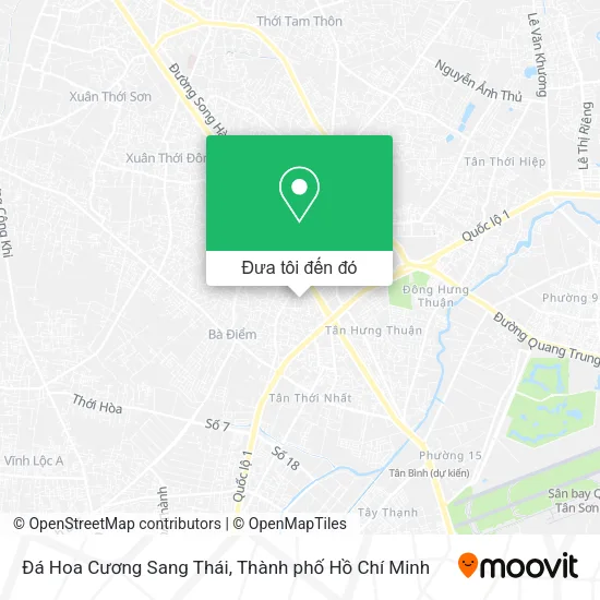 Bản đồ Đá Hoa Cương Sang Thái