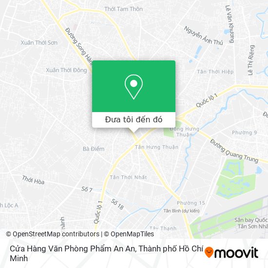 Bản đồ Cửa Hàng Văn Phòng Phẩm An An