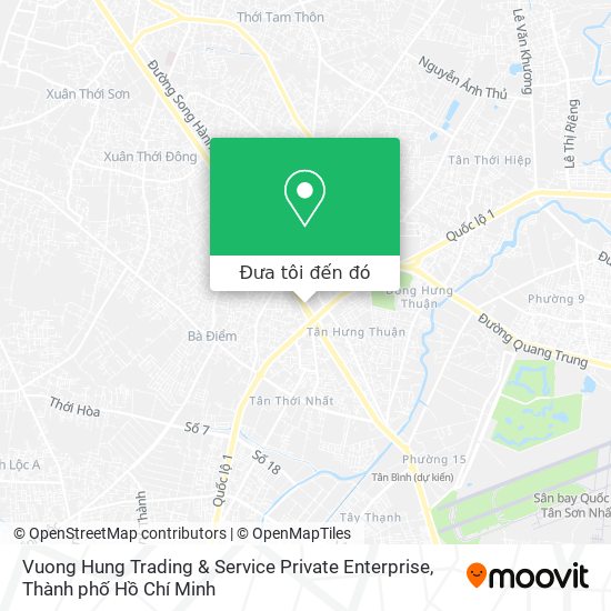 Bản đồ Vuong Hung Trading & Service Private Enterprise