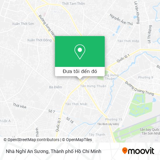 Bản đồ Nhà Nghỉ An Sương