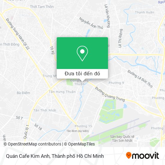 Bản đồ Quán Cafe Kim Anh