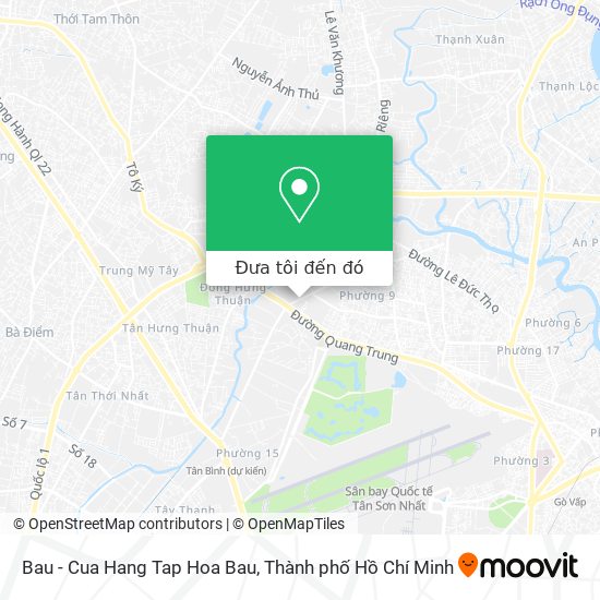 Bản đồ Bau - Cua Hang Tap Hoa Bau