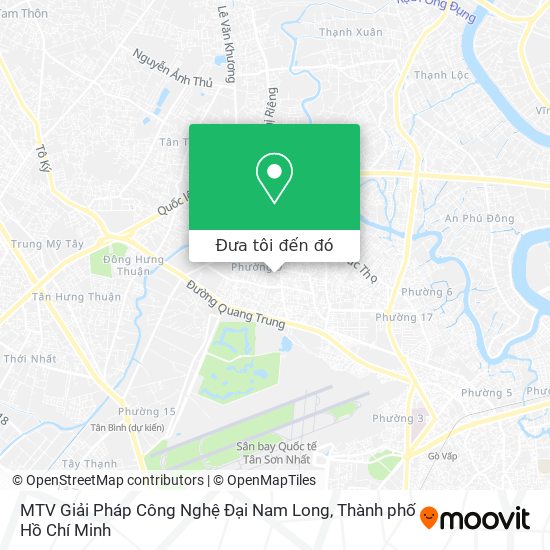 Bản đồ MTV Giải Pháp Công Nghệ Đại Nam Long