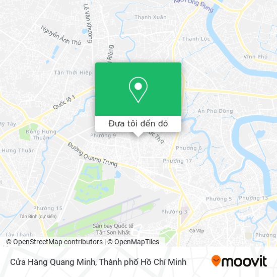 Bản đồ Cửa Hàng Quang Minh