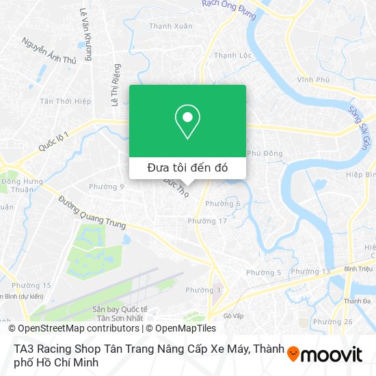 Bản đồ TA3 Racing Shop Tân Trang Nâng Cấp Xe Máy