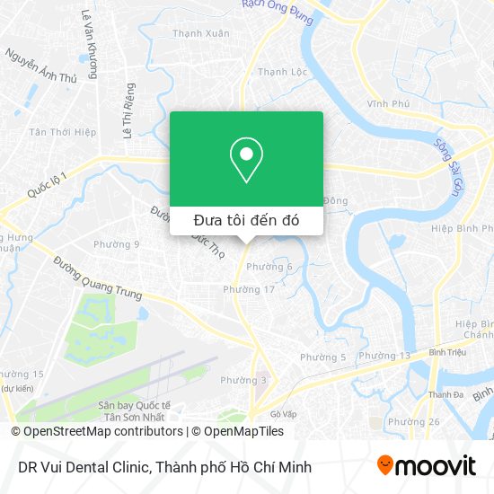 Bản đồ DR Vui Dental Clinic