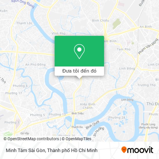 Bản đồ Minh Tâm Sài Gòn