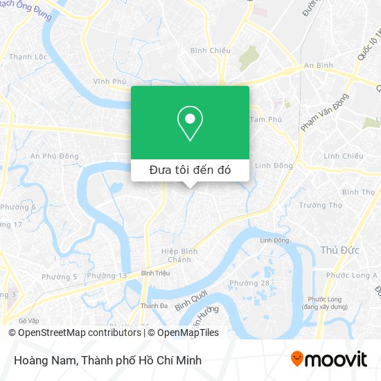 Bản đồ Hoàng Nam