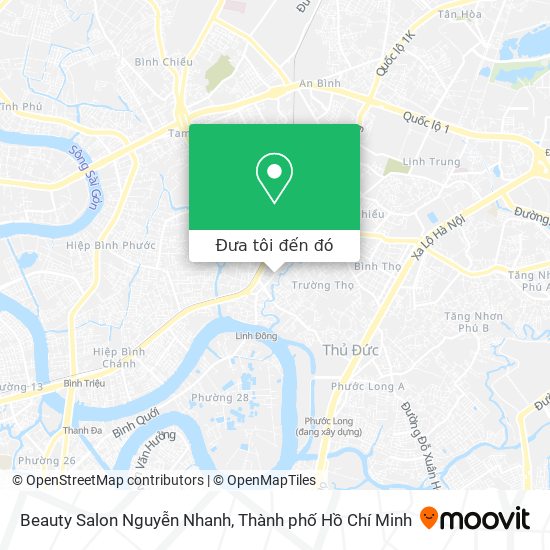 Bản đồ Beauty Salon Nguyễn Nhanh