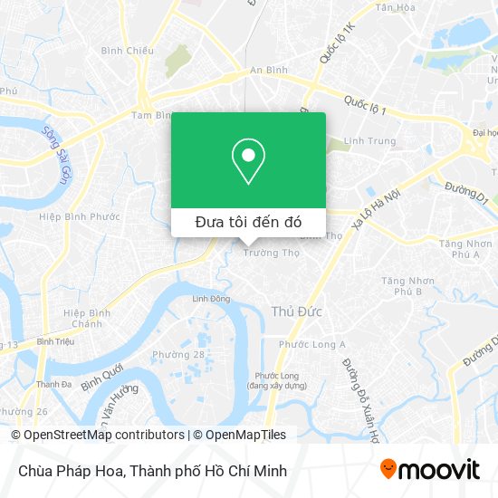 Bản đồ Chùa Pháp Hoa
