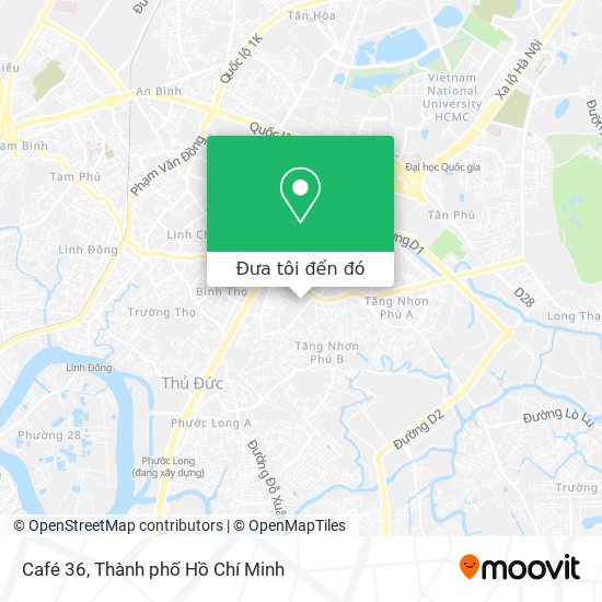 Bản đồ Café 36